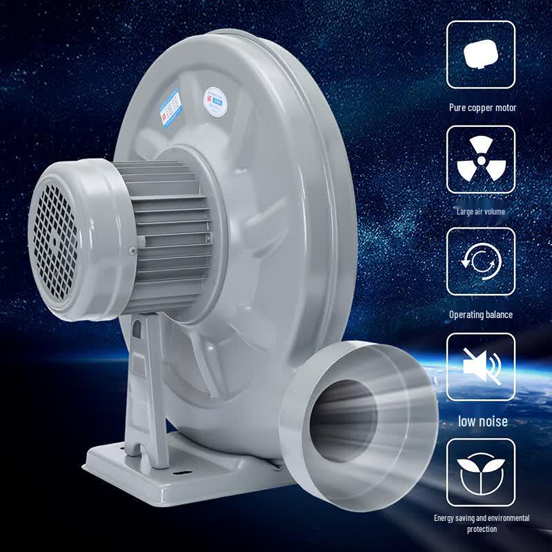 Handun 250W Medium Pressure Centrifugal Blower Fan CN Plug (adapter Included)