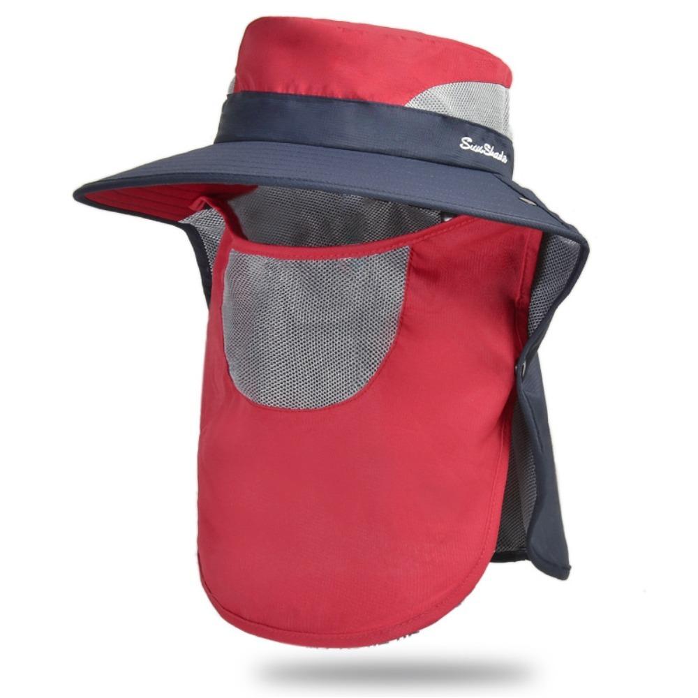 Sun Protection Fisherman Shawl Hat Breathable Mountaineering Cap New Sun Protection Cap  Women Men