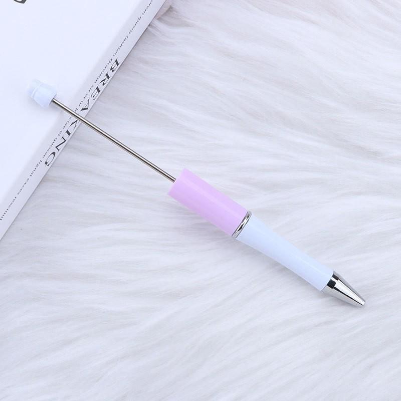 Creative UV Multi-Color Gradient Plastic Bead Pen - 130 Colors Available