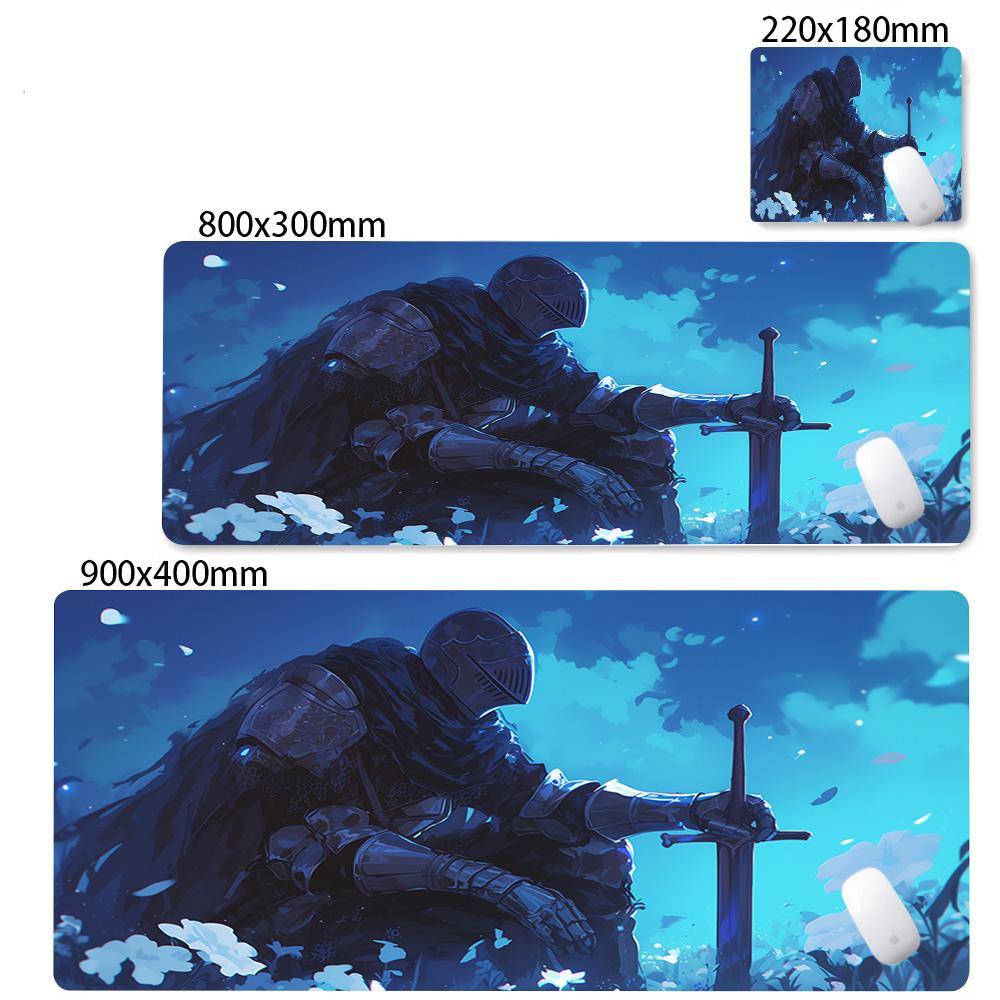 Game Dark Souls 3 Mouse Pad Mouse Pad AntiSlip Rubber Base Extended Desk Mat For Gamers Office Computer Accessories Carpet