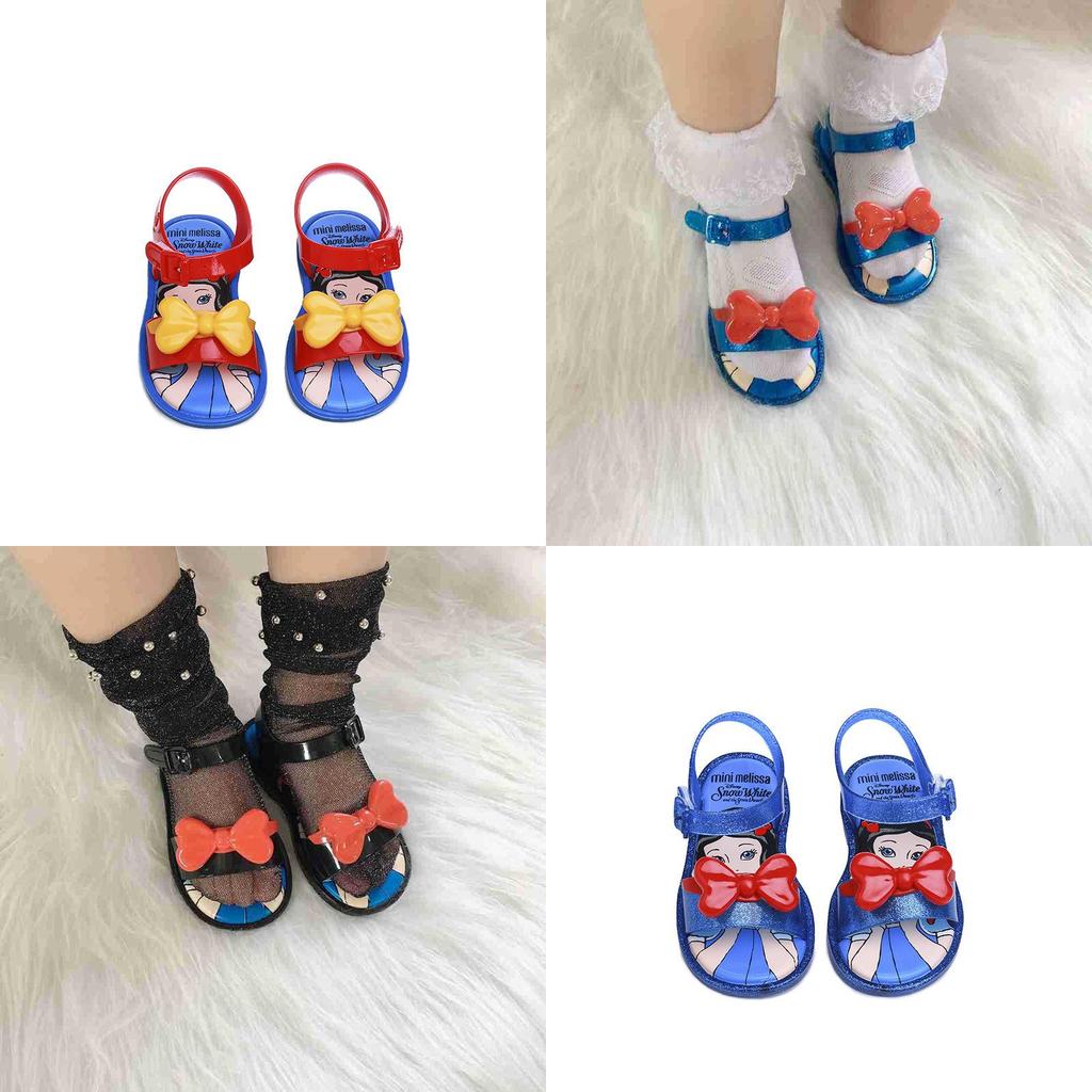 Urocze Mini Melissa Sandały Dziecięce Królewna Śnieżka z Czarującym Motywem Księżniczki