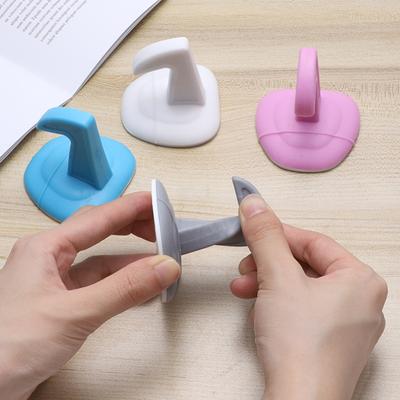 Self-adhesive Silicone Anti-Collision Crash Doorknob House Door Stopper Wall Protectors Pad Door Handle Lock Silencer Protective