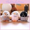 Cute Cartoon Penguin Pendant Plush Keychain Material Bag Charm Doll Accessories