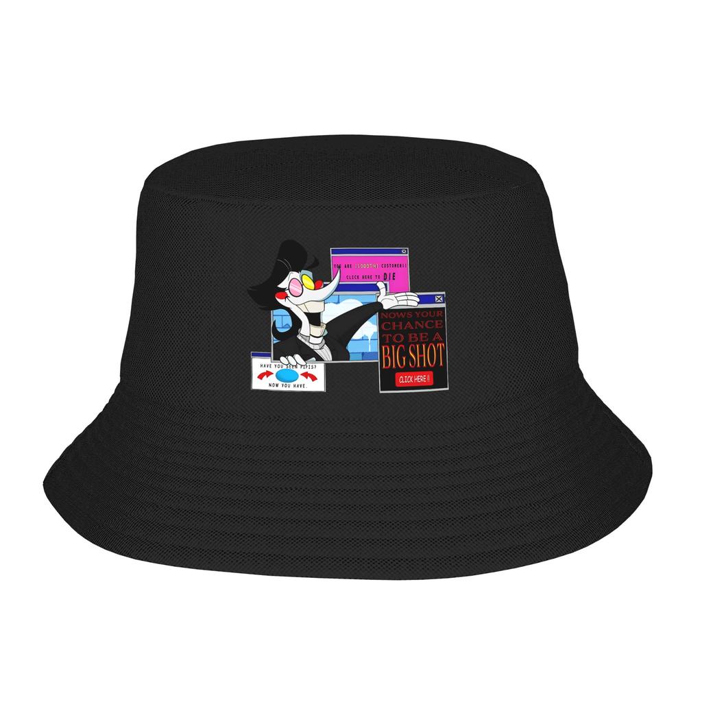 Deltarune Its TV TIME Bucket Hats Spring Picnic Headwear Stuff Tenna Fishing Hat for Women Unisex Boonie Hat Lightweight