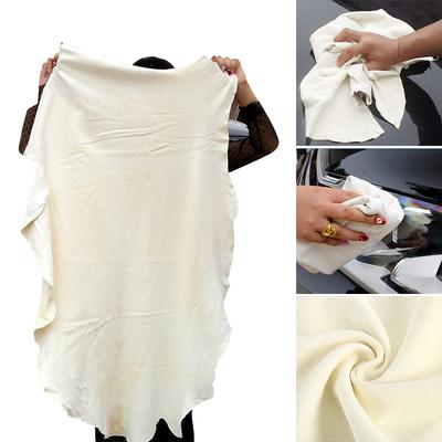 Car Washing Towels Super Absorbent Irregular Leather Cleaning Cloth Quick Dry Car Home Window Glass Drying Cleaning Cloth Towel
