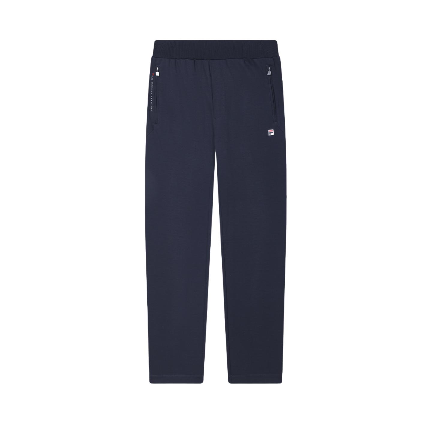 FILA Knitted Sweatpants Men s Legend Blue Thin Slim Fit Pants F11M421604FNV 170/80A/M