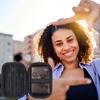 Fujifilm Instax Mini Sofortdrucker kompatibel mit Lebakort Aufbewahrungstasche Case Liplay/Liplay+ Kamera/Smartphone (Nur Grau)