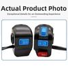 Plastic Switch Assembly Aluminum Alloy Plastic Shell Handle Seat Electric Tricycle Handle Seat