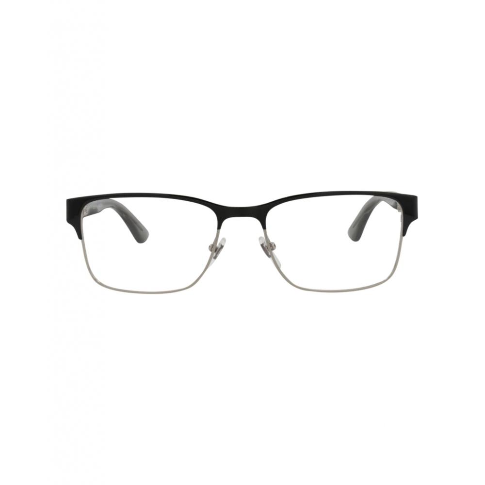 

Gucci Square Frame Metal Optical Frames silver grey transparent