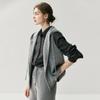 Women's Hooded Cashmere Knit Vest - Zippered, Sleeveless, Drawstring Cape for Autumn/Winter