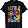 T-shirt Aretha Franklin Triple Reine de la Soul