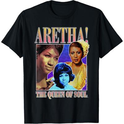 Aretha Franklin Triple Queen of Soul T-Shirt