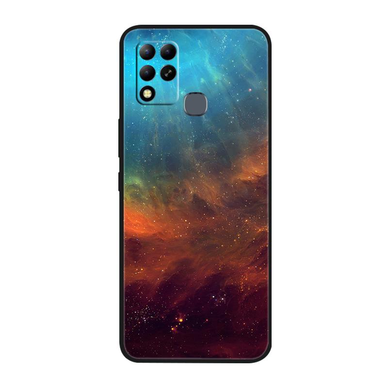 For Infinix Hot 11 G37 4G Case Covers TPU Black Silicone Cover for Infinix Hot11 G37 Protective X689F Soft G 37 Black Shells