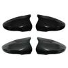 2x Carbon Look Side Wing Mirror Cover For VW For Volkswagen Golf 6 MK6 GTI GTD 2009-2013 Side Rear View Mirror Cap Cover
