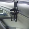 Car Drink Door Mount Cup Holds and Easy Lightweight Holder, Type, Holder, Drinks, Cans, Bottles, Stable, Installation, (Black)