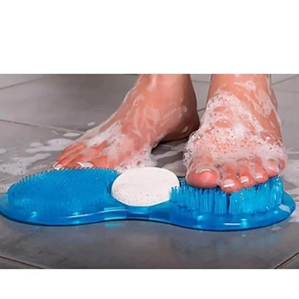 Foot Scrubber Massager Cleaner Spa Exfoliating Washer Wash Feet Clean Cushion Bathroom Supplies