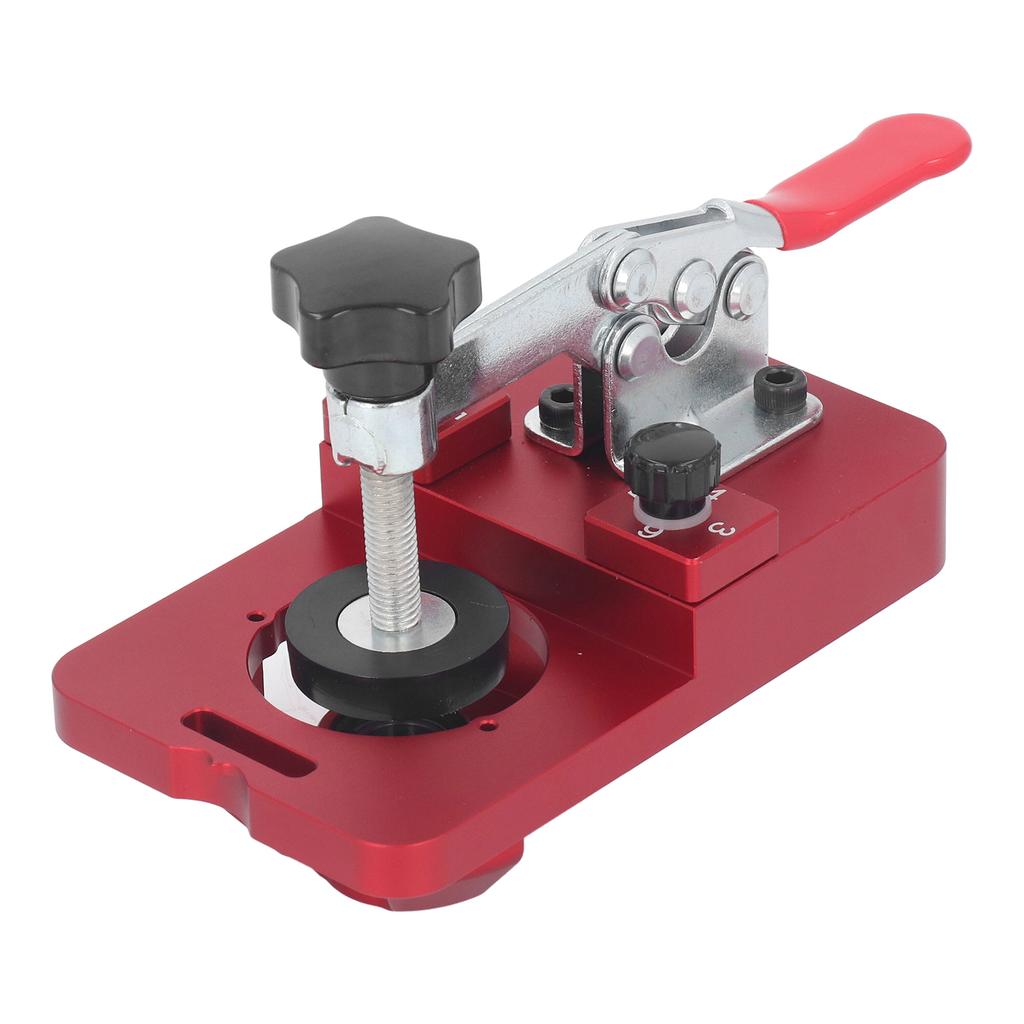 Hinge Hole Opener Aluminum Alloy Hinge Drilling Jig Cabinet Door Punching Guide Locator 0?25mm