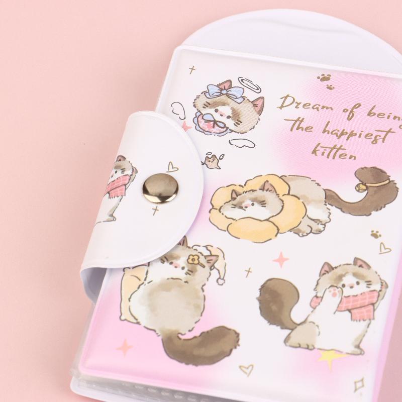 1 Piece 28 Card Slots Photo Card Binder 3-Inch Kpop Photo Card Photo Album Postcard Photocards Holder Cardalbum For Photographs