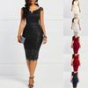European & American Lace Bodycon Dress - Petite, Sexy, Hot Style