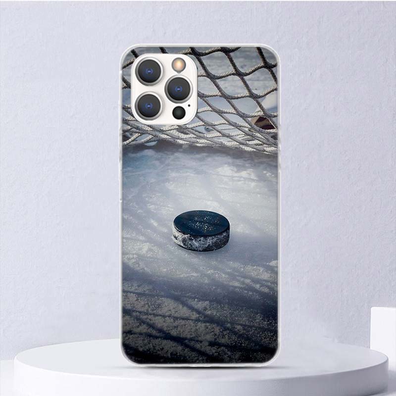 Ice Hockey Rink Sport Soft Case For iPhone 16 17 Air 16E 15 Plus 11 12 13 Mini 14 Pro Max Phone Cover Apple 7 8 SE Coque Funda 1