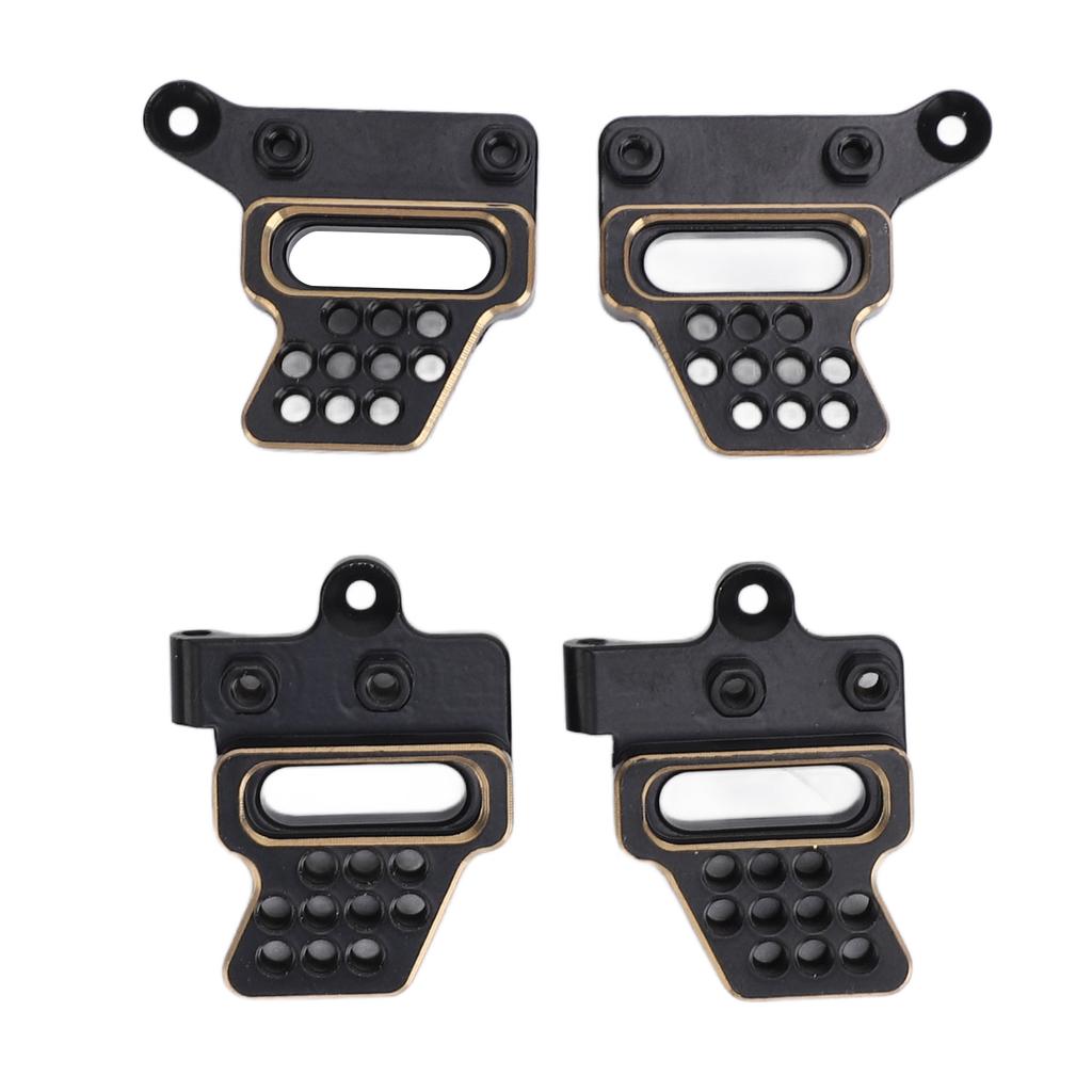 RC Front Rear Shock Towers High Strength Prevent Bending Copper Shock Towers Upgrades Parts for Main