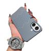 Applicable to iphone16promax mobile phone case half pack Kevlar carbon fiber magnetic suction Apple 17 anti-drop protective case