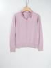 Autumn/Winter Women's 100% Pure Wool Ruffled Collar Sweater in Chinese Style - Little Chicken Yellow Base Layer