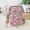 Cute Cat Animal Print Crossbody Bag Kawaii Canvas Phone Purse Small Shoulder Bag With Adjustable Strap Purses and Handbags