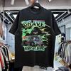 Camiseta de Gira de la Banda Grave Digger Estilo Retro Negra Unisex Camiseta Unisex Reimpresa WA1490