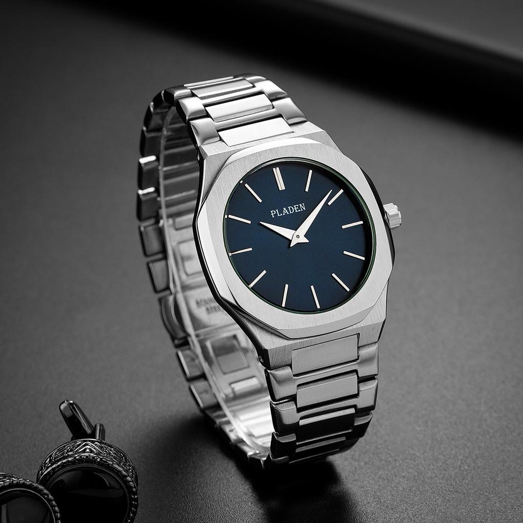 New Watch Classic Business Ultra-thin Simple High Quality Stainless Steel Quartz Men's Watch
