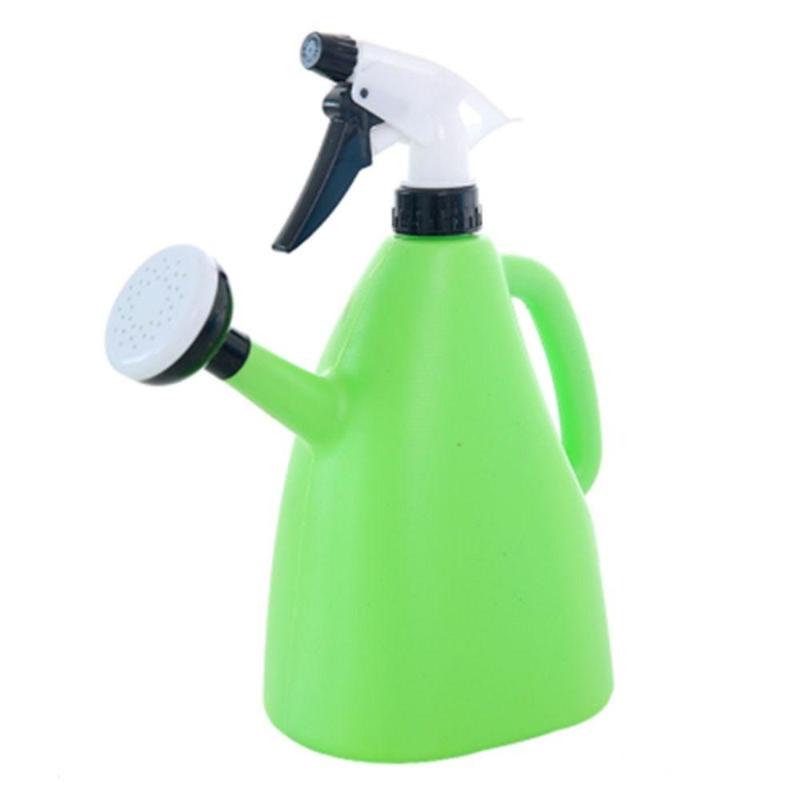 Pressure Spray Water Kettle, Plastic Garden Plants Watering Can Pot, Gardening Supplies 1L Adjustable 2 In 1 Flower Sprayer Home