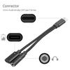 Efficient Practical 3.5mm Type-C to Digital Audio Adapter Cable  Aluminum Alloy