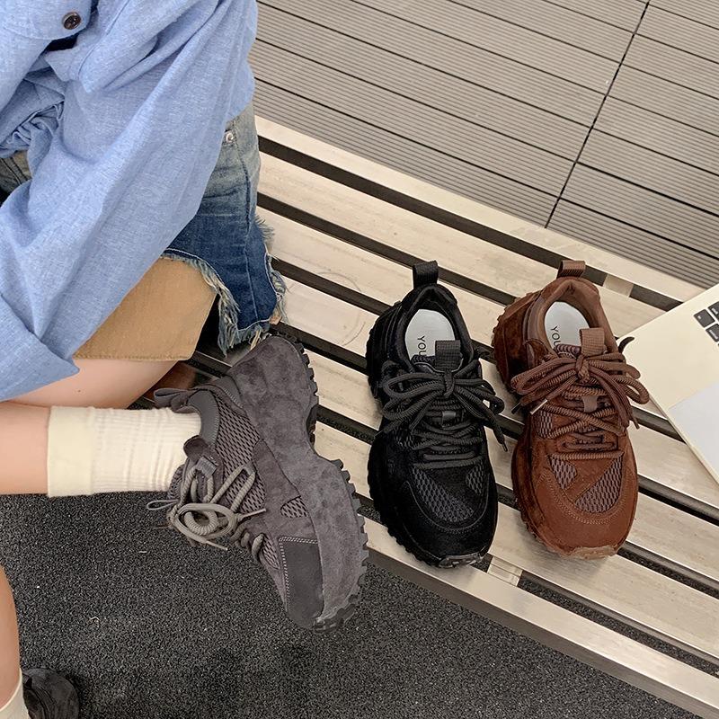 Daddy shoes women's tide autumn new fashion trend platform sports shoes