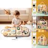 Early Learning Led Busy Board With Wooden Material And Interactive Switch For Preschool Kids