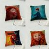 Princess Brave Merida Case Plush Fabric Soft Pillowcase Double Sided Print Cushion Cover Household Gifts