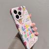 Lustiges Wortmuster Glänzende Folie Harte PC-Handyhülle für Google Pixel 7 7a 8 8a 9 9a Pro XL 5G