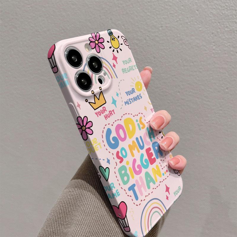 Funny Words Pattern Phone Case for vivo Y400 Y04 Y29 Y39 Y03 Y19 Y36 Y100 Y75 Y77 Y02 Y17S Y20 V50 V40 V27 Pro Lite 4G 5G