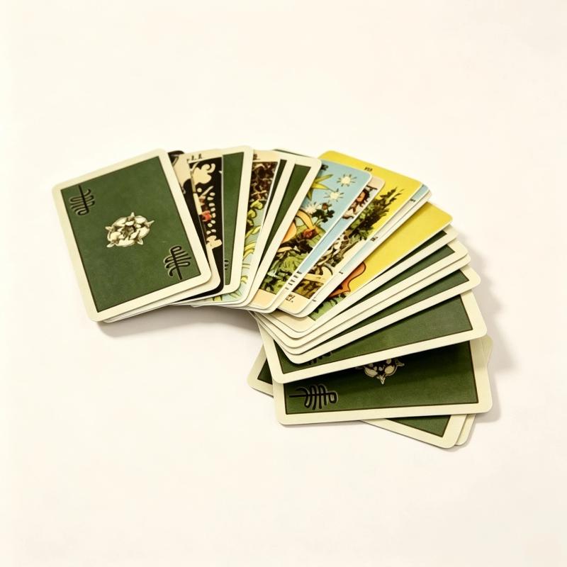 Tiny  Card Locket Necklace Creative Cage Pendant 22 Pcs Mini Divination Cards for Cosplay Costume Accessory Gift