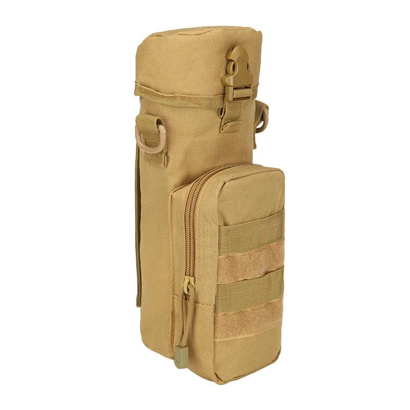 Tactical Molle Water Bottle Bag Pouch Holder Outdoor Travel Camping Hiking Cycling Fishing Hunting Water Bottle Kettle Carrier