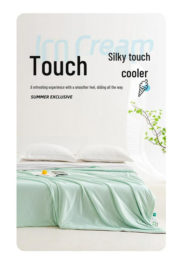 Cool Silk Summer Quilt: Breathable A-Class Thin Quilt for All Ages
