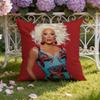 Singer R-RuPaul Cushion Cover Home & Car Dual-Scene Pillow Cover: Reversible for Premium Comfort