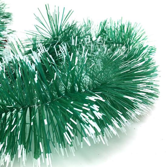 Ghirlandă de lux cu sclipici festival PVC, decorațiuni pom de Crăciun