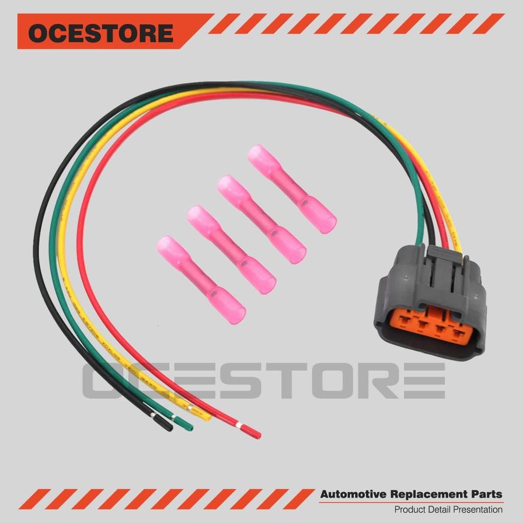 OCESTORE T2T52971SPEC Distributor Connector Plug Harness Pigtail 4-Wire for 1990-1993 B2600i B2600 B2200 MZ29, MZ31, DIS1137