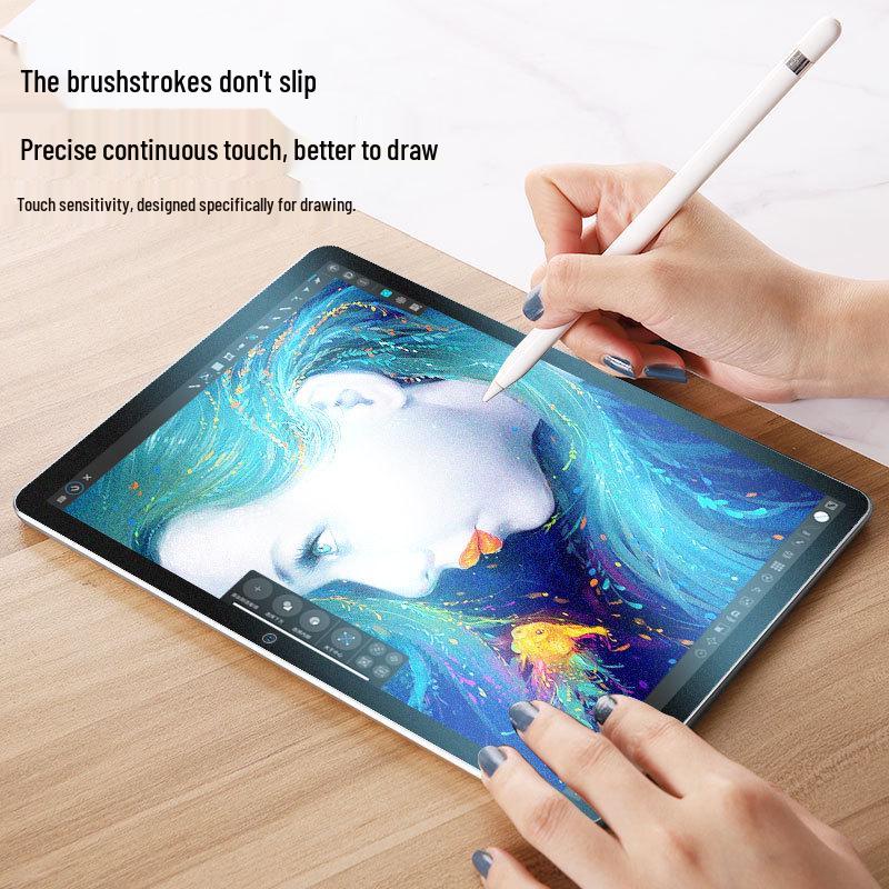 Película Protetora Temperada Anti-queda Tipo Papel Huawei Honor Tablet GT - Anti-impressão digital, Cobertura Total para V9/V7 Pro.