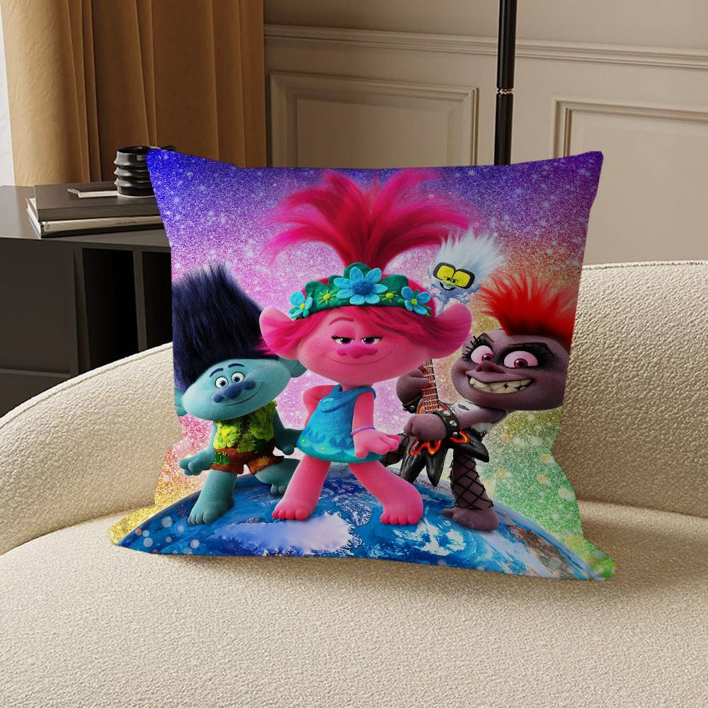 T-Trolls Cushion Cover Decorative Pillow Sofa Home Decor case pillow cases