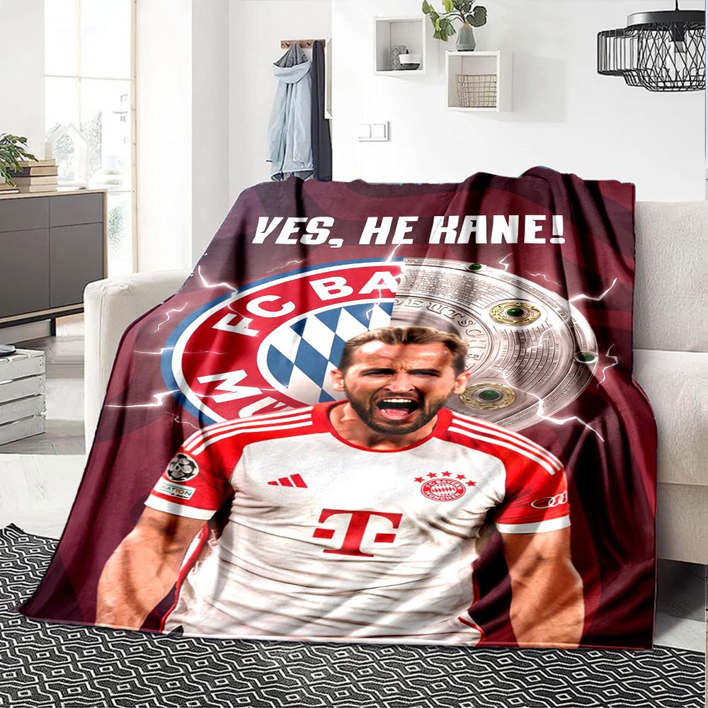 Harry Kane Blanket Comfortable Great For Seaside Livingroom Bedding For All Seasons Modern Style Ideal Gift For Birthday Valentine'S Day
