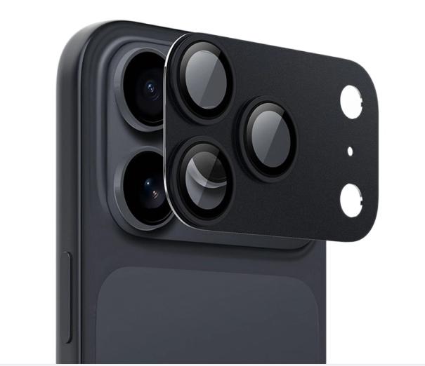 Shockproof Phone Clear Rear Camera Lens Protector Metal Frame Antiscratch Dustproof Water Resistant Coating Impact Absorption