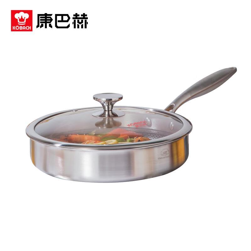 Kangbah Honeycomb 304 Stainless Steel Wok Pan