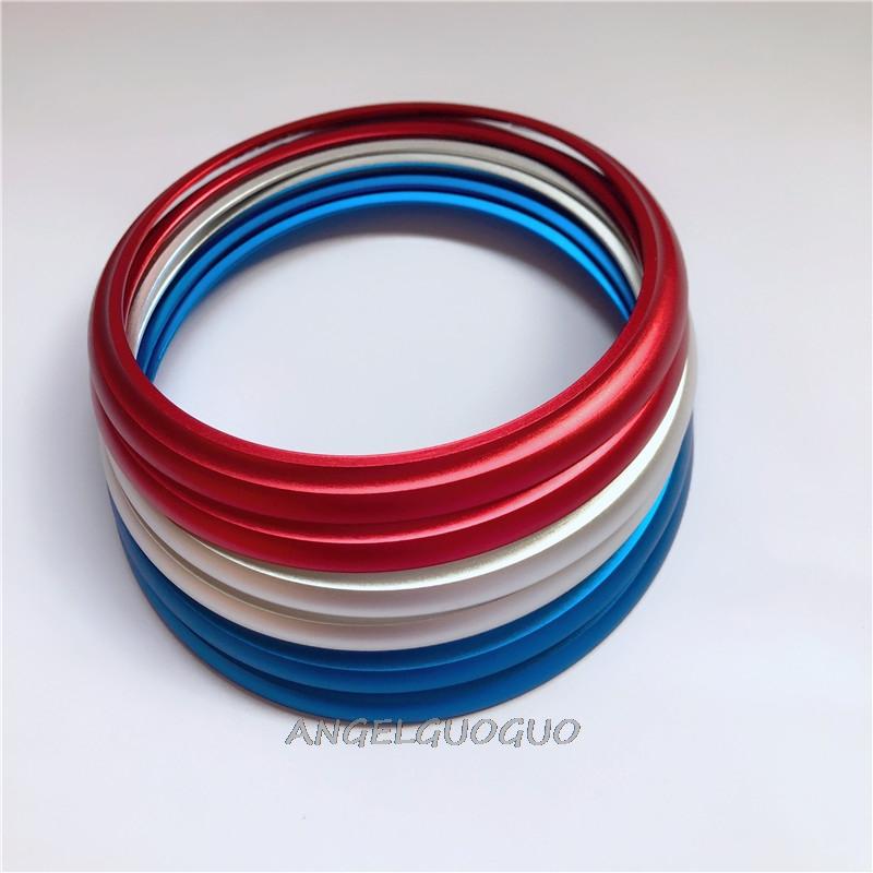 Kroužek výstupu vzduchu do auta Kryt klimatizace AC Vent dekorace Ozdobný kroužek Samolepky pro Subaru BRZ Toyota 86 GT86 Car