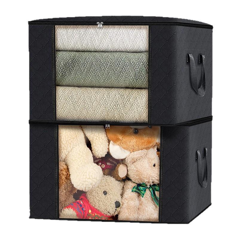 Visible Dustproof Moisture-proof Quilted Wardrobe Storage Bag